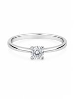 Anneau Davite & Delucchi Femme in Or blanc Diamante AA 001805 20S